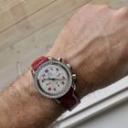 Image 20 of Omega Speedmaster Reduced 'Mother of Pearl' & Diamonds 3815.79.40; Chronograph watch