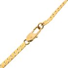 Image 7 of Golden Cardano Link Necklace with Sapphires and Diamonds; 8.47 ct.