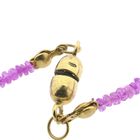 Image 6 of 9K Pink Sapphire Bead Necklace | 46cm