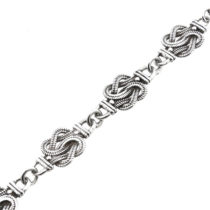 Image 7 of Silver Bracelet with Celtic Pattern