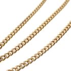 Image 4 of Gold gourmet link chain | 50 cm