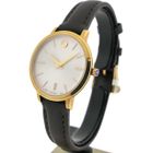 Image 2 of Movado Ulta Slim; Gold-plated women's watch with white dial; 0607096