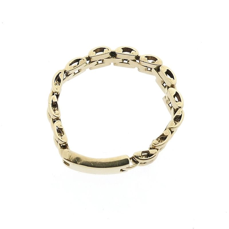 Image 7 of Golden Bismarck link ring