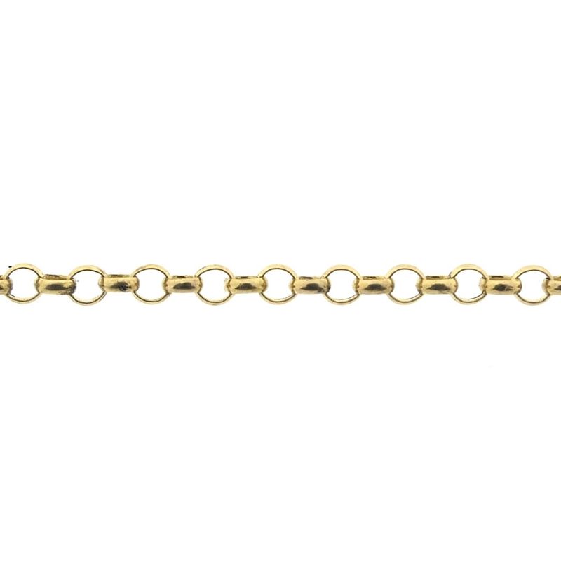 Image 5 of Gold jasseron link necklace | 42 cm