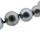Image 9 of Tahitian pearl necklace with white gold clasp | 46 cm