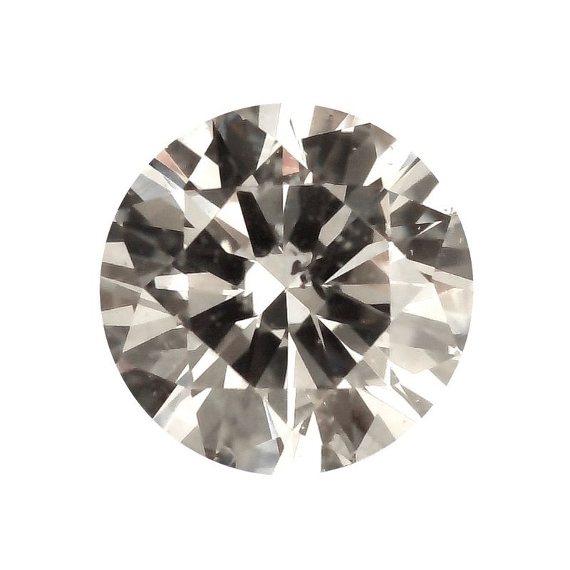 Image 1 of 0.16 ct. Brilliant cut diamond H/SI1 + HRD Certificate - Natural diamond