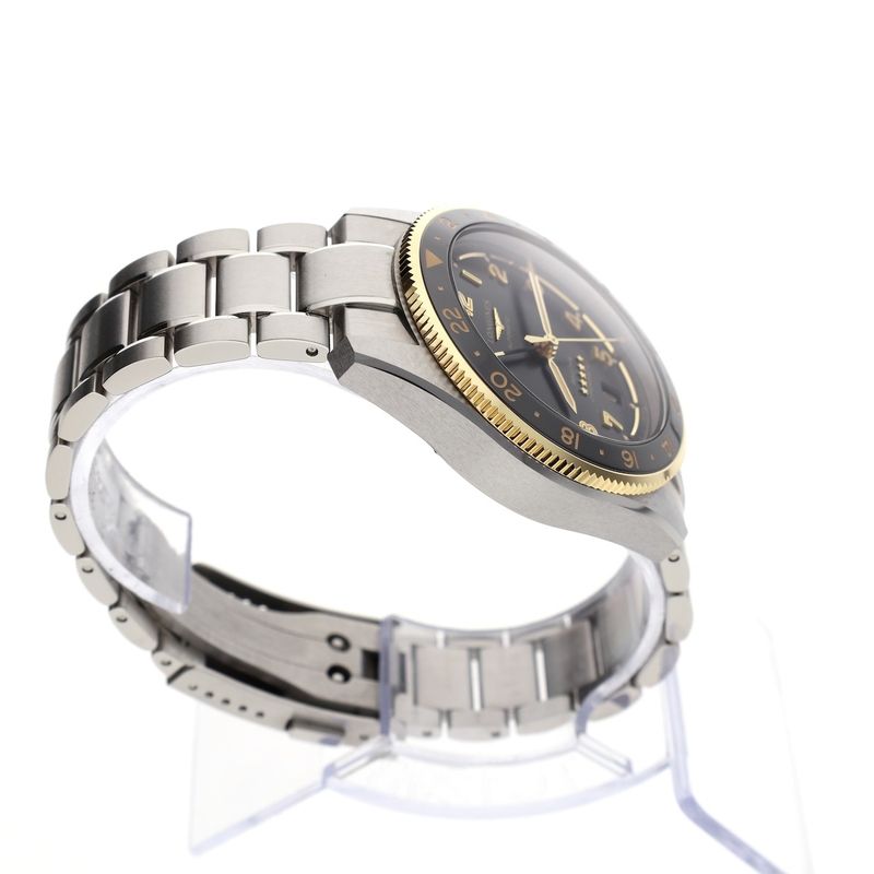 Image 13 of Longines Spirit Zulu Time Chronometer L3.802.5.53.6; Automatic men's watch with UTC
