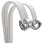 Image 1 of White gold earrings; Ø 11.5 mm