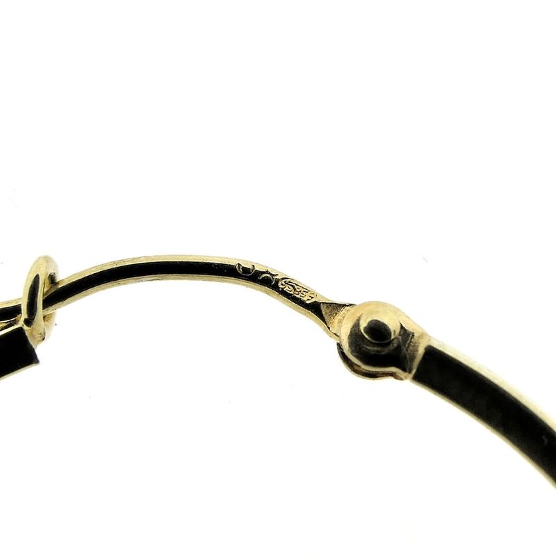 Image 6 of Gold earrings | Ø 29 mm