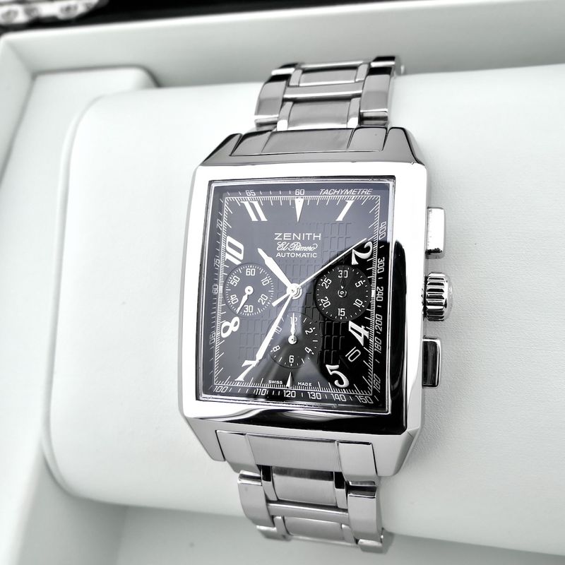 Image 19 of Zenith El Primero 'Port Royal' 03.0550.400; Chronograph men's watch