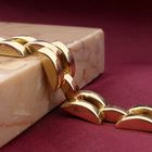 Image 2 of Bicolor gold Bismarck link bracelet