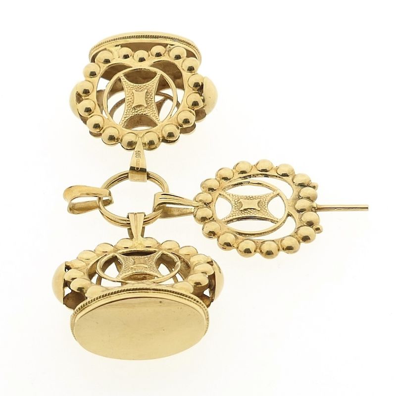 Image 5 of Antique gold watch key pendant (for a watch chain)