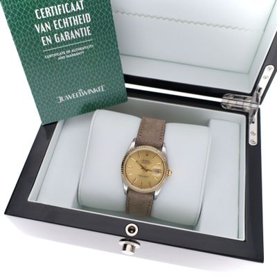 Image 2 of Rolex Datejust 36mm 16233; Automatic Watch in 18k Gold/Stainless Steel