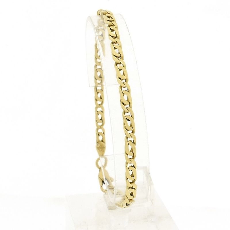 Image 1 of Golden fantasy link bracelet | 22.5 cm