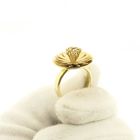 Afbeelding 6 van Gouden statementring met diamanten; 0,03 ct.