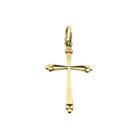 Image 1 of Gold pendant of a cross