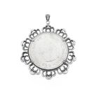 Image 5 of Silver pendant of 10 guilder coin of Juliana 1970.