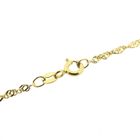 Image 3 of Gold twisted link chain | 46 cm