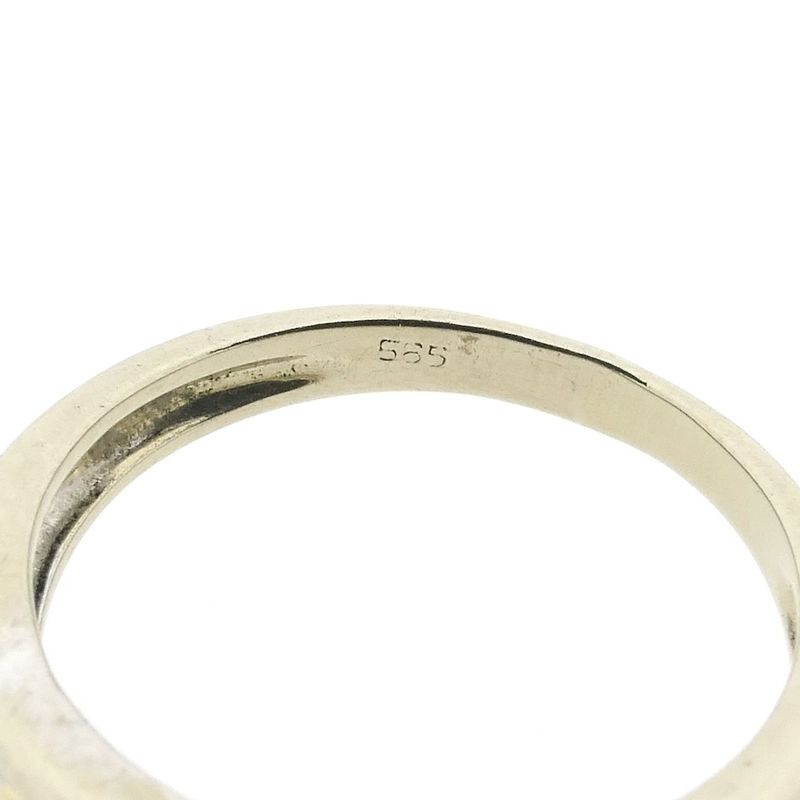 Image 9 of Two-tone gold ring with diamond | 0.015 ct.