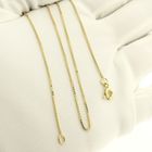 Image 7 of Golden Venetian link chain | 44.5 cm