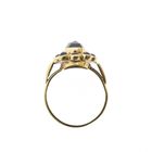 Image 6 of Gold entourage ring with garnet stones | Vintage