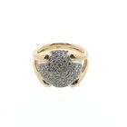 Image 3 of Rose gold ring with diamonds; approx. 0.85 ct.