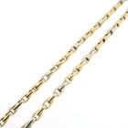 Image 6 of Two-tone gold fantasy link necklace