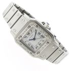 Image 5 of Cartier Santos Galbee; Automatic ladies watch with diamonds