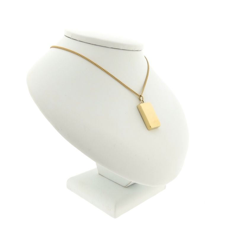 Image 6 of Gold pendant made of a gold bar