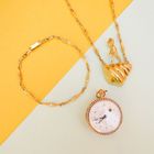 Image 7 of Gold chain/bracelet; Salvador Dalí, Mujer Desnuda Subiendo la Escalera