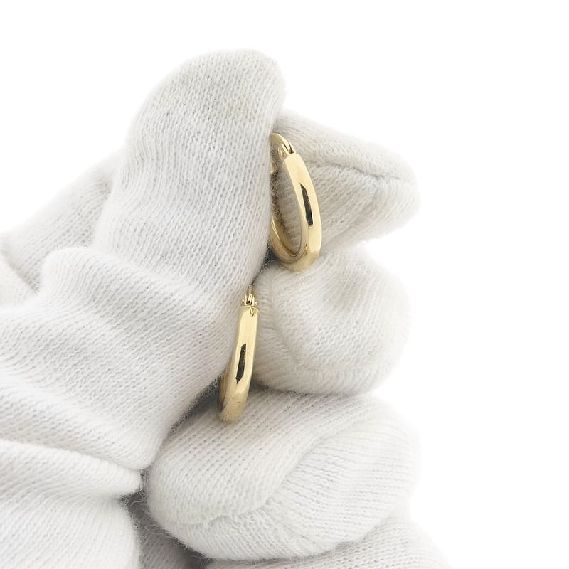 Image 7 of Gold earrings | Ø 14.9 mm