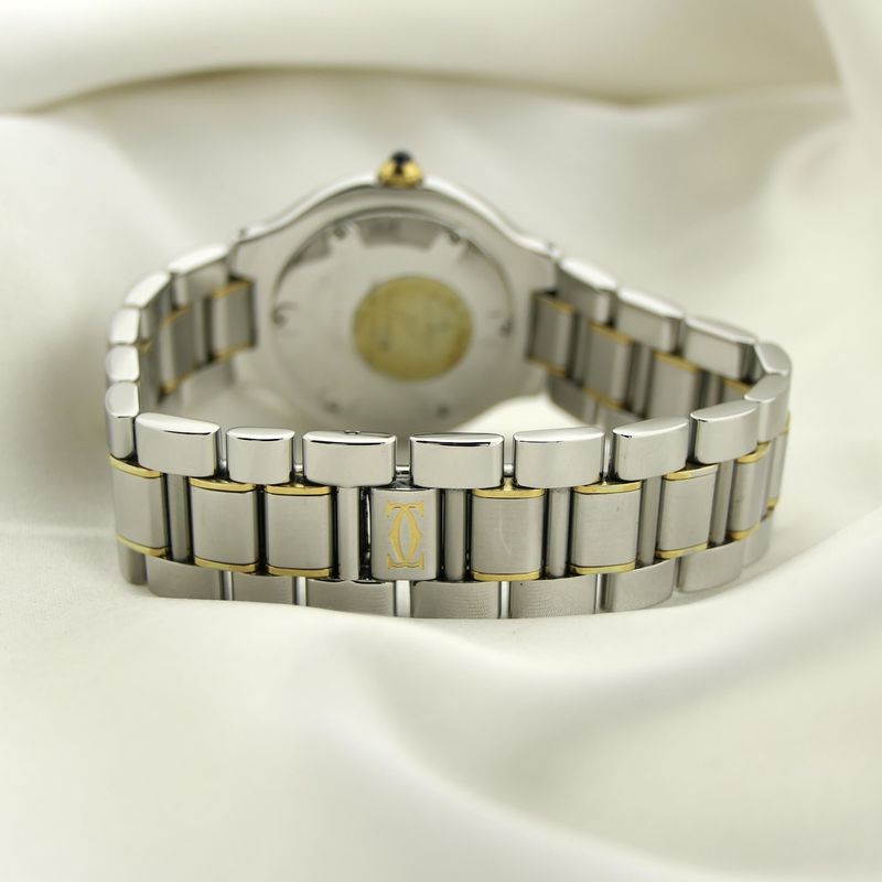 Image 12 of Cartier Must 21; Goud/stalen dames horloge