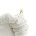 Image 6 of Gold lapel pin, horseshoe tie pin with whip