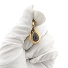 Image 7 of Gold pendant with garnet