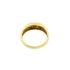 Afbeelding 6 van Bicolor gouden ring met diamant; 0,17 ct. 