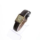Image 2 of Cartier Tank Vermeil 5057001; Vintage ladies watch