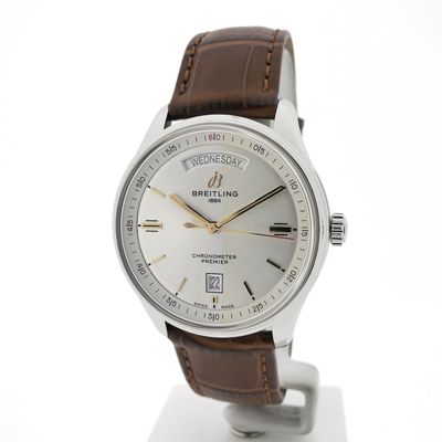 Image 1 of Breitling Premier Day Date A45340; Automatic men's watch