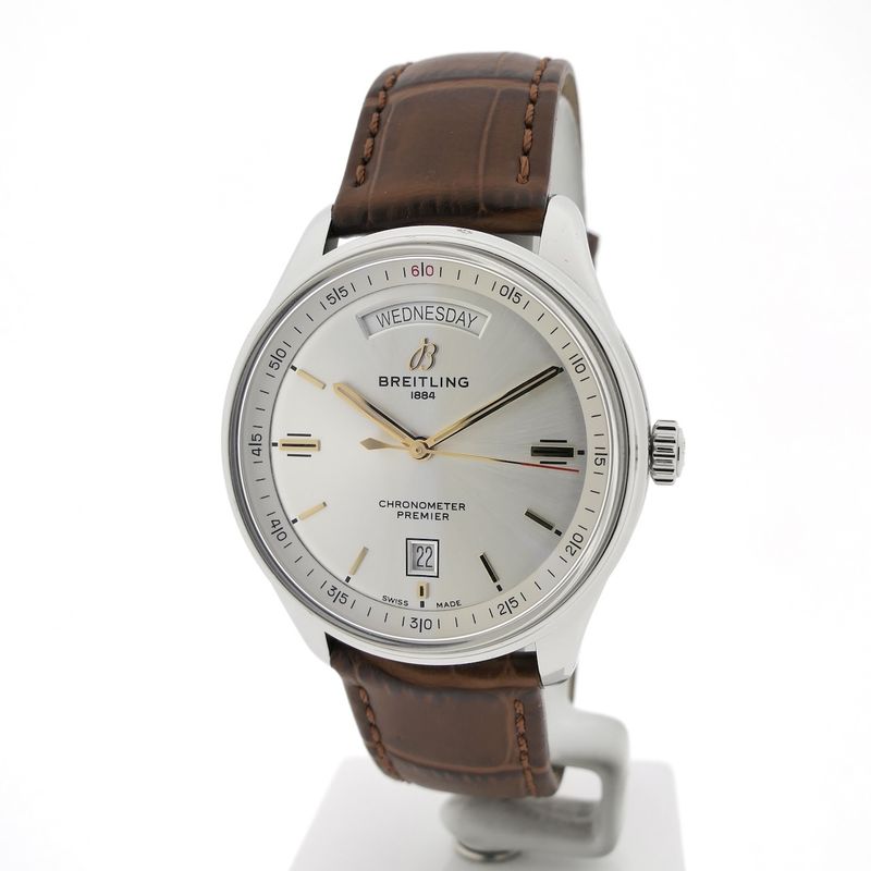Image 1 of Breitling Premier Day Date A45340; Automatic men's watch
