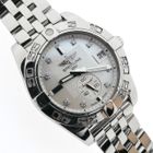 Image 8 of Breitling Galactic 36 A37330; Automatic watch with diamonds and mother-of-pearl dial