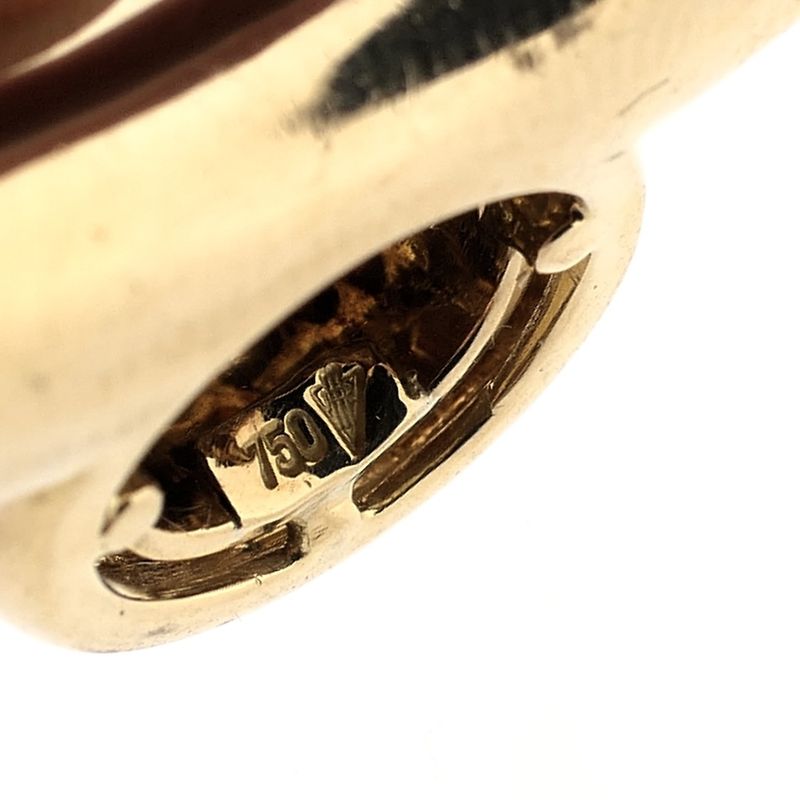 Image 7 of Gold pendant with diamond; 0.48 ct.