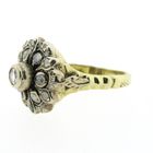 Image 7 of Two-tone entourage ring with 0.31 ct. diamonds | Vintage