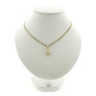 Image 5 of Gold abstract pendant with pearl