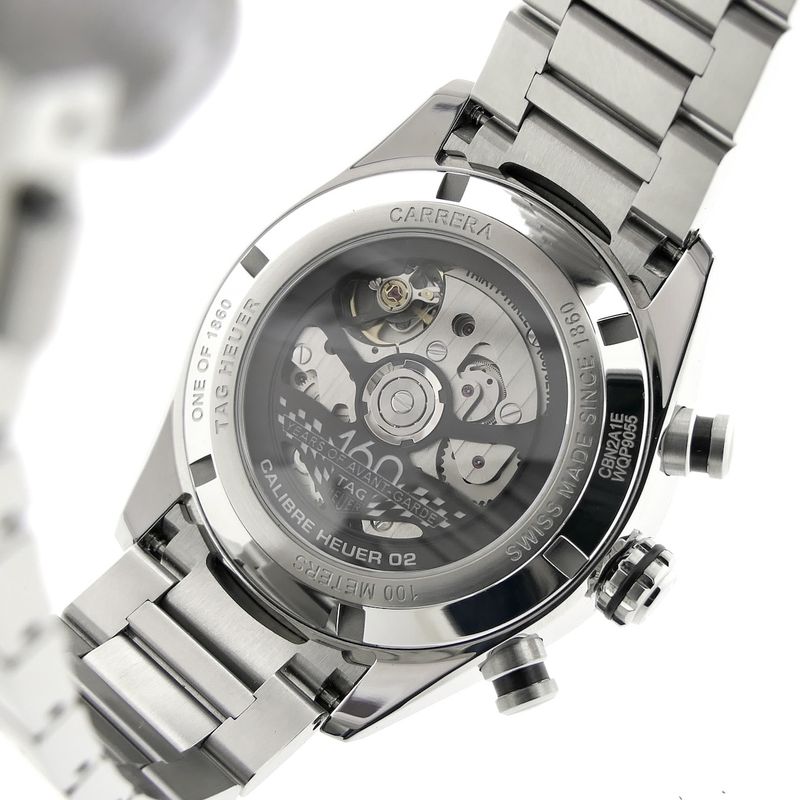 Image 14 of TAG Heuer Carrera '160 Years Anniversary' Limited Edition; Chronograph men's watch