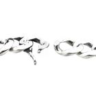 Image 4 of Solid Silver Gourmet Link Bracelet.