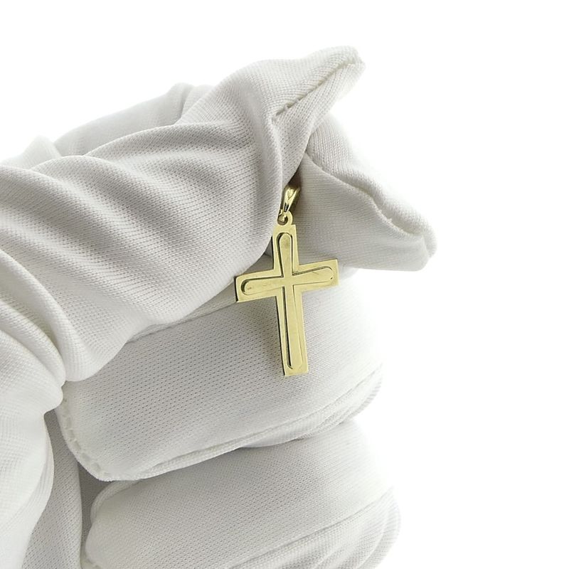 Image 7 of Gold pendant of a cross