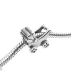 Image 2 of Pandora charm; Silver; Stroller
