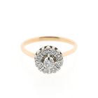 Image 3 of Rose gold ring with diamonds; 1.00 ct.