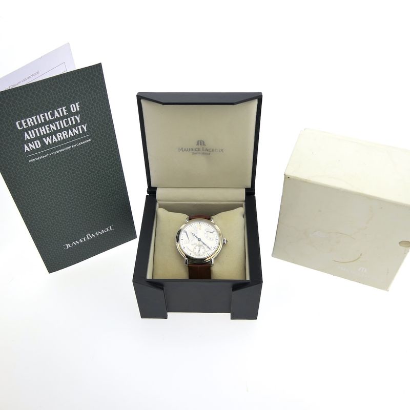 Image 4 of Maurice Lacroix Masterpiece Retrograde 76840; 18k gold/steel men's watch