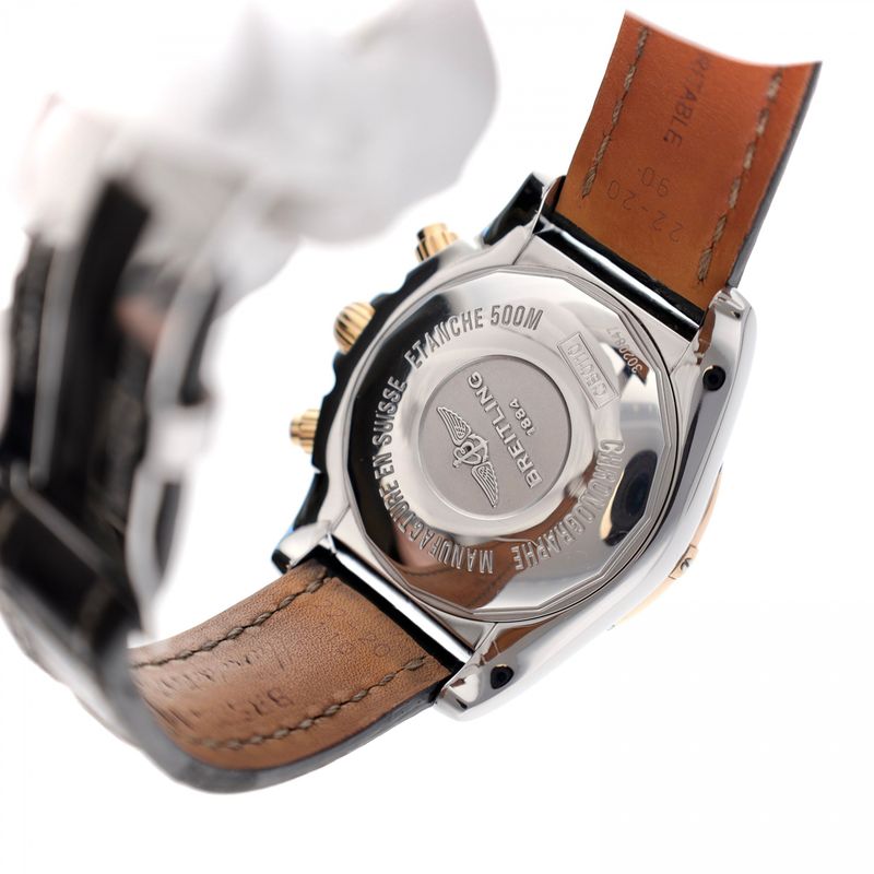 Image 12 of Breitling Chronomat B01 44mm CB011012/B968; Gold/Steel Watch