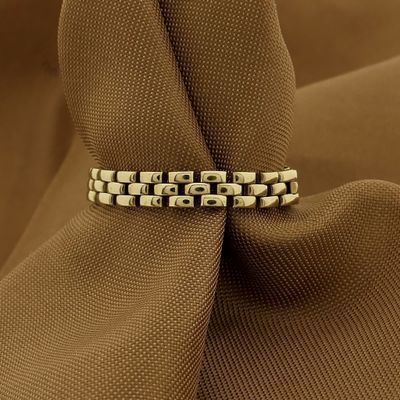 Image 2 of Golden Bismarck link ring